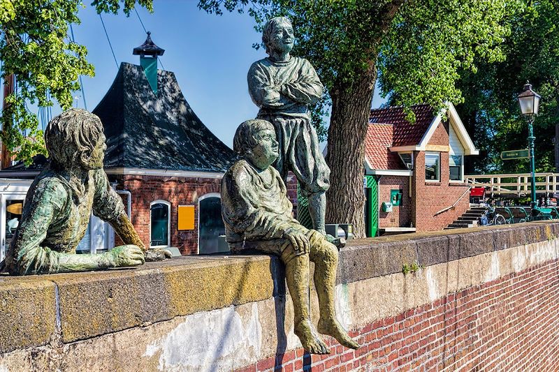 Statue à Hoorn - Hollande-Septentrionale - Pays-Bas