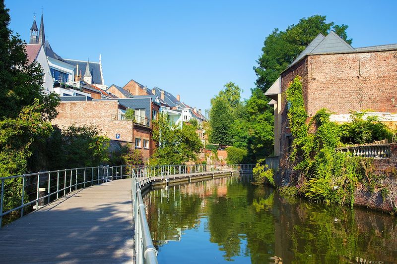 La Dyle à Malines - Province d'Anvers - Belgique