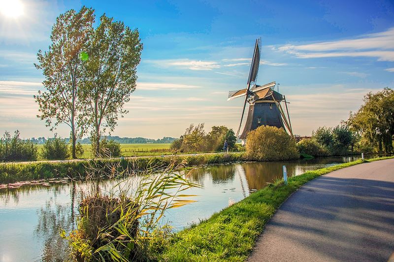 Moulin de Broekzijdse Molen à Abcoude - Utrecht - Pays-Bas