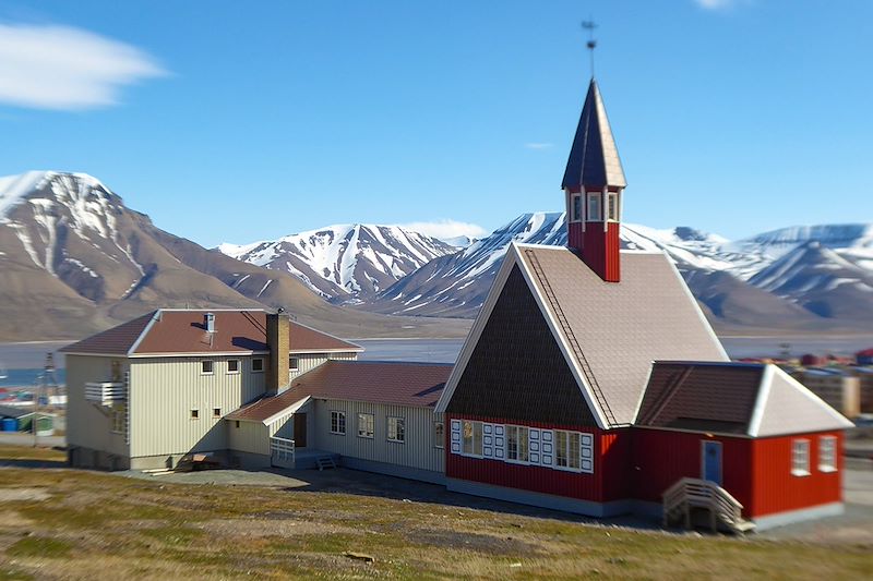 Église du Svalbard à Longyearbyen - Svalbard - Norvège