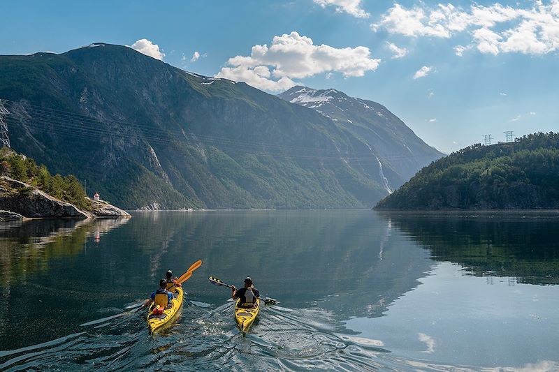 Kayak à Tafjorden - Valldal - Norvège