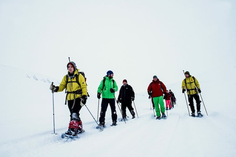 Randonnée en raquette - Spitzberg - Svalbard - Norvège