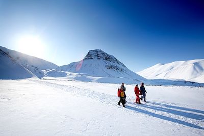 voyage Exploration du Spitzberg en raquettes 