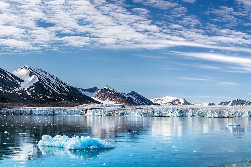 Liefdefjorden et le Glacier de Monaco - Spitzberg - Norvège