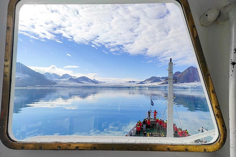 Vue depuis le navire - Île du Spitzberg - Svalbard - Norvège