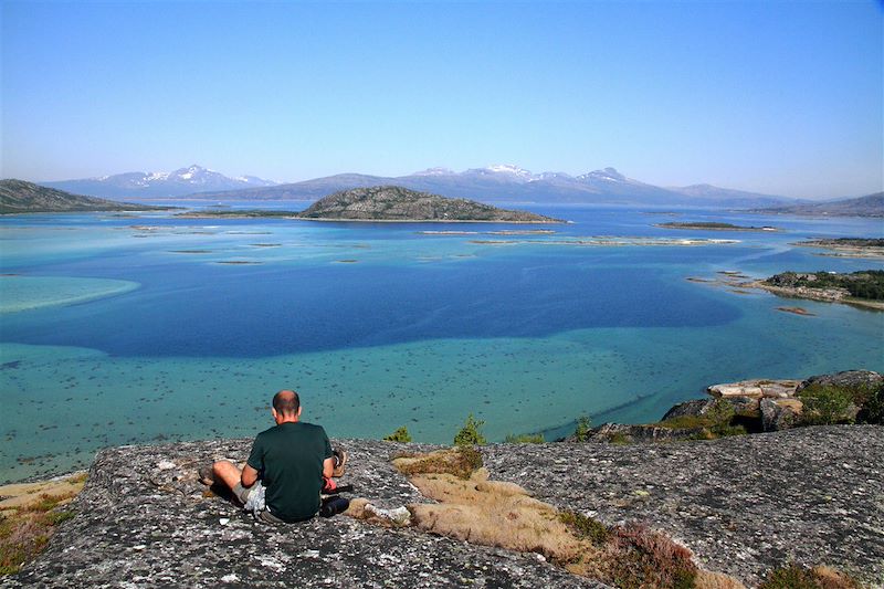 Rando kayak dans la baie d'Efjord