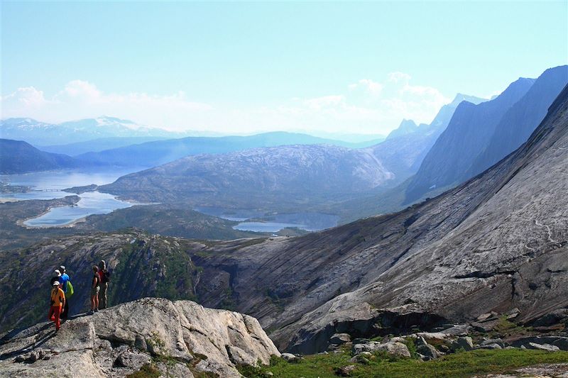 Rando kayak dans la baie d'Efjord