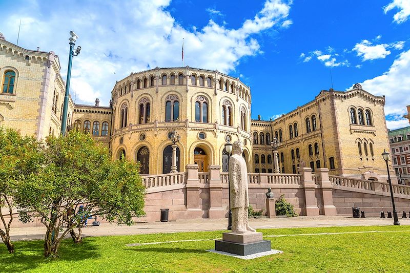Parlement d'Oslo - Norvège