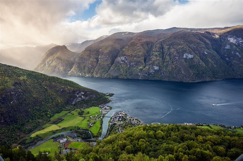 Aurlandsfjord - Comté de Sogn og Fjordane - Norvège