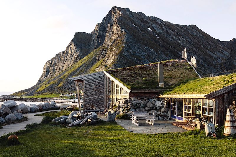 Glasshytta på Vikten (verrerie) - Îles Lofoten - Norvège