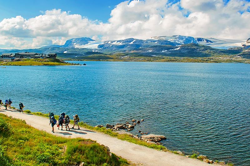 Randonneurs à Finse - Comté de Vestland - Norvège