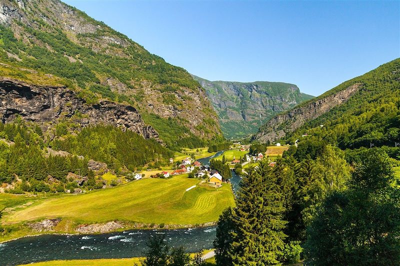 Flåm - Aurland - Sogn og Fjordane - Norvège