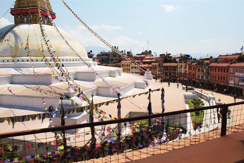 Site bouddhiste de Boudhanath - Katmandou - Népal