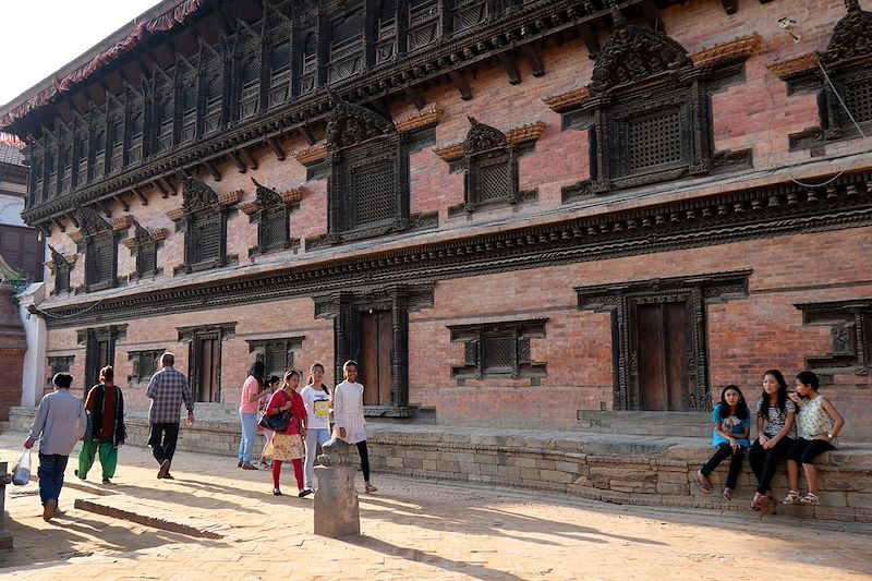 Palais aux 55 fenêtres à Bhaktapur - Zone de Bagmati - Népal