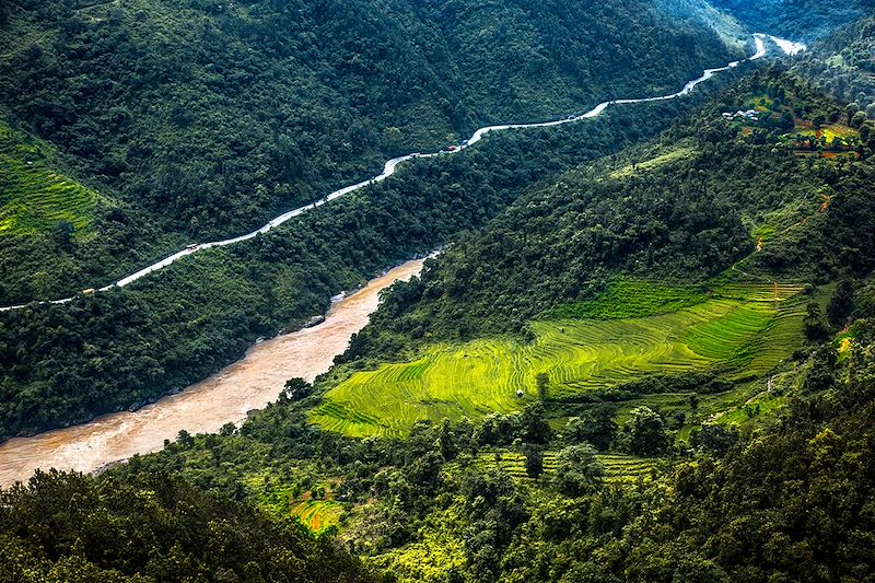 Rivière Trishuli - Népal