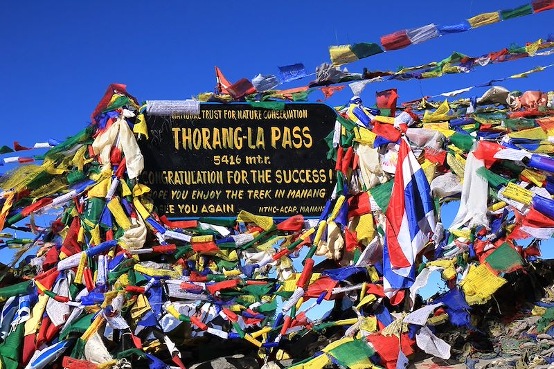 Lhapsa du col Thorung La - Annapurna - Népal