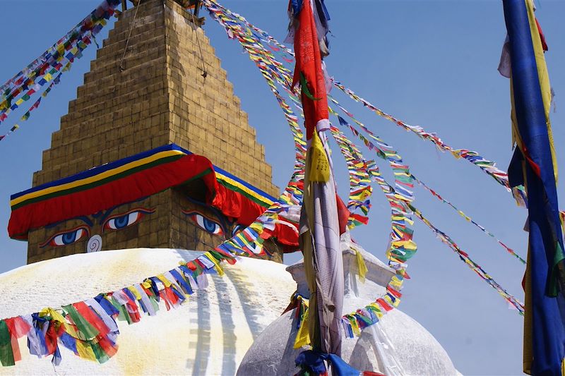 Site bouddhiste de Boudhanath - Katmandou - Népal