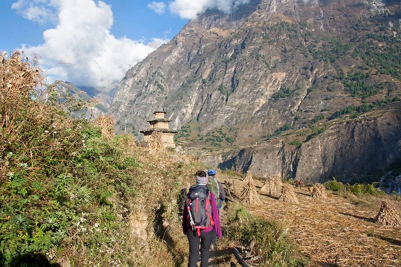 Trek de Prok à Lho autour du Manaslu - Népal