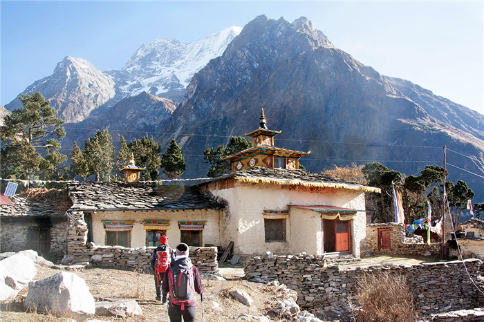Trek de Samagau à Samdo autour du Manaslu - Népal