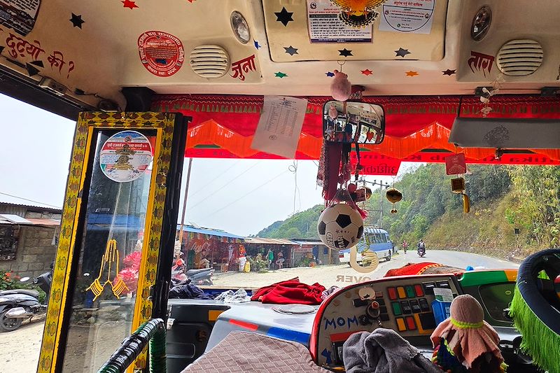Bus local - Népal