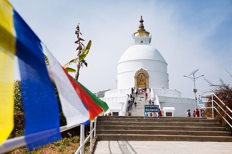 Pagode de la Paix - Pokhara - Népal