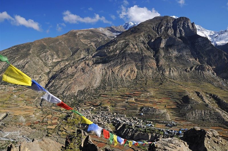 Village de Manang - Trek de l'Annapurna - Népal