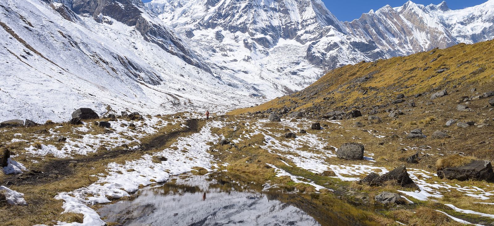 Image Mythique Annapurna et lac Tilicho