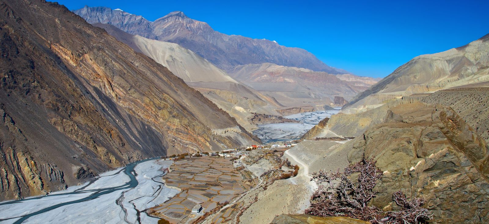 Image Mythique Annapurna et lac Tilicho