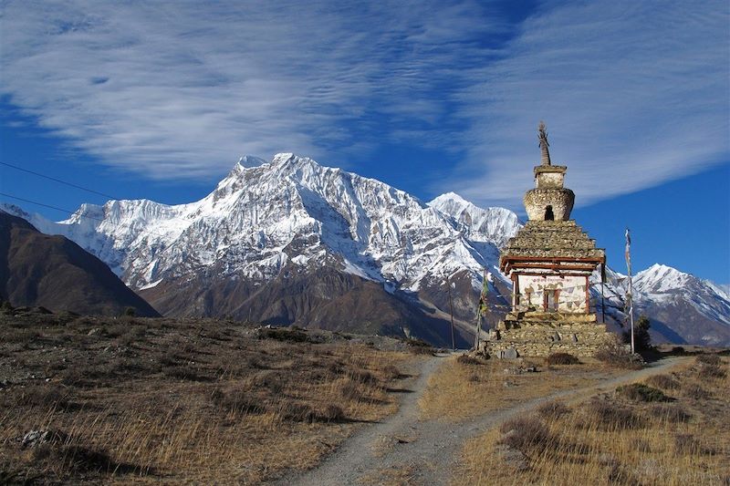 Stupa dans l'Annapurna - Népal