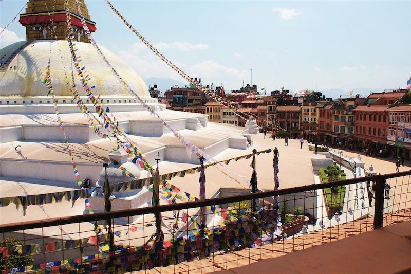 Site bouddhiste de Boudhanath - Katmandou - Népal