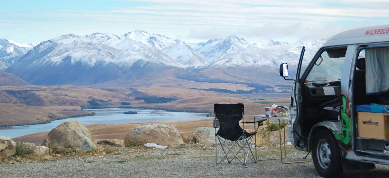 Image La Nouvelle Zélande en van du Sud au Nord