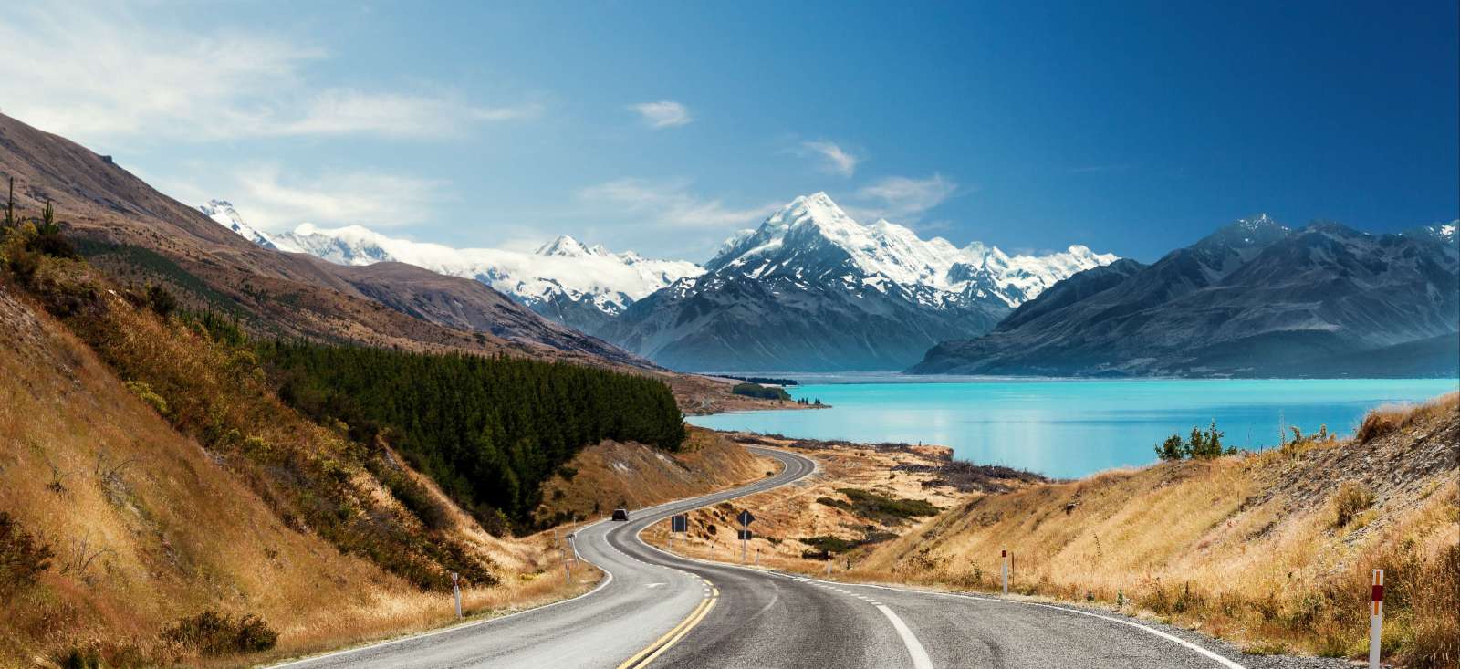Voyage en véhicule : Cap sur l\'île du Sud en Nouvelle Zélande