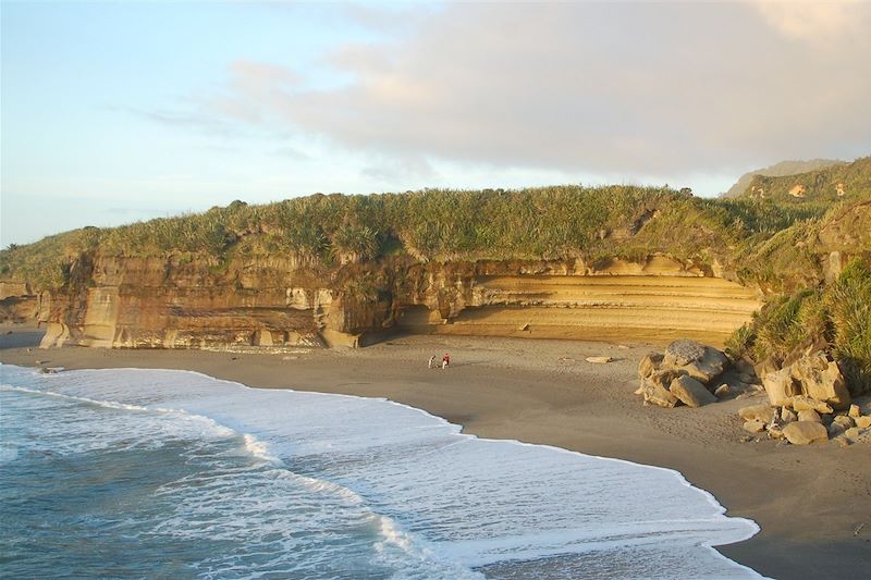 Punakaiki (pancake rocks) - île du Sud - Nouvelle Zélande