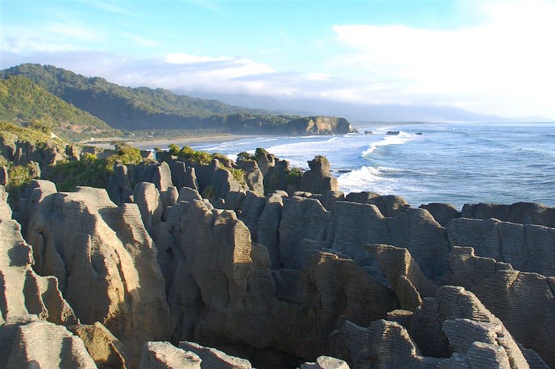 Punakaiki (pancake rocks) - île du Sud - Nouvelle Zélande