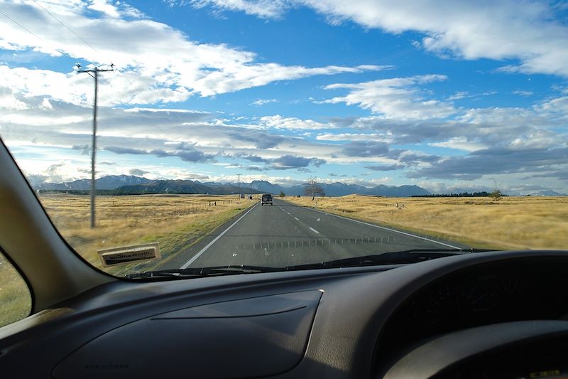 En route dans les environs de Kaikoura - Nouvelle-Zélande