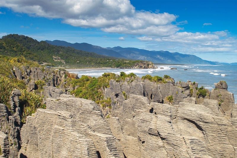 Pancake Rocks - Punakaiki - New Zealand, pancake rocks, punakaiki,