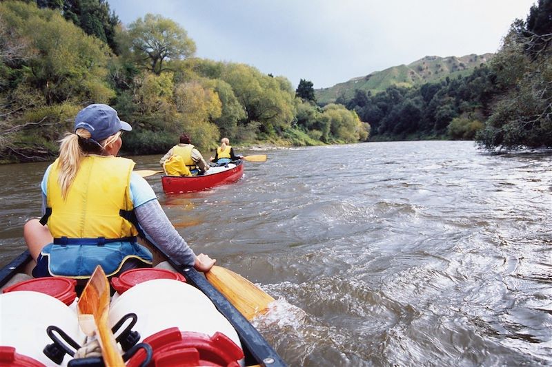 Canoë sur la rivière Whanganui - Nouvelle Zélande