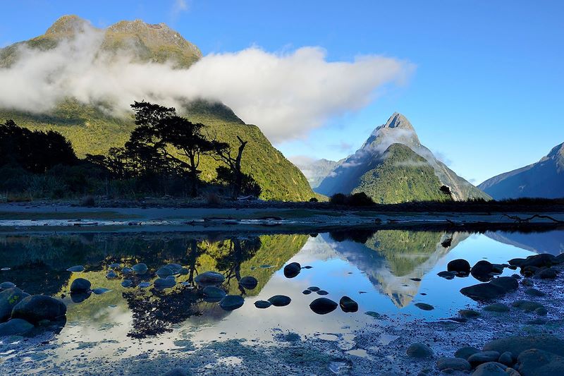 Milford Sound - Parc national de Fiordland - Te Wahipounamu - Ile du Sud - Nouvelle-Zélande
