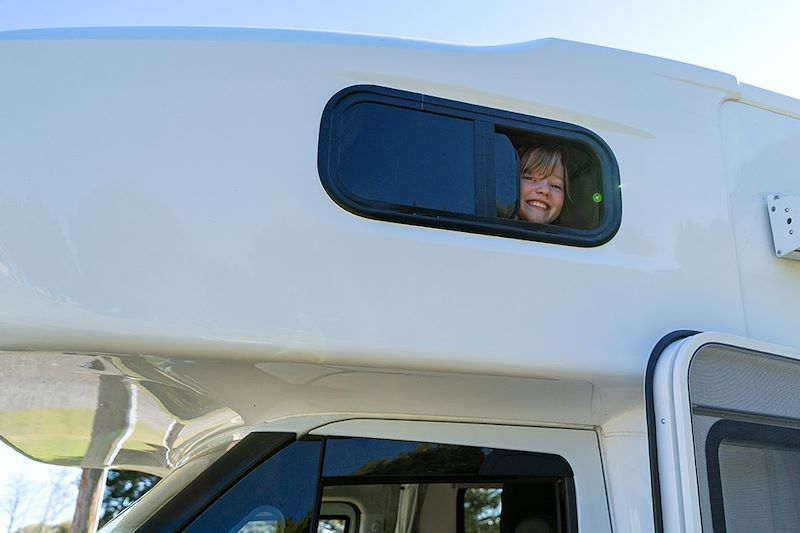 Ma famille en camping car chez les kiwis