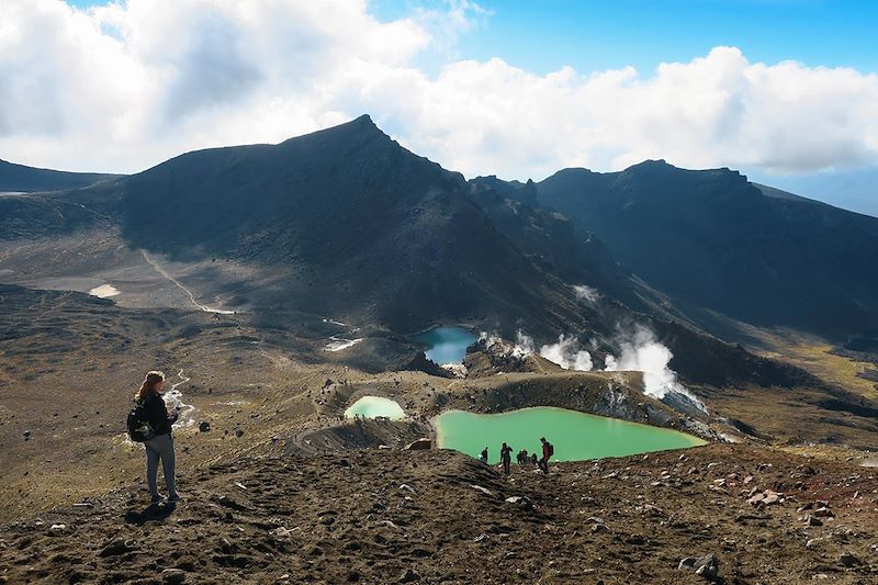 Passage alpin de Tongariro - Nouvelle-Zélande