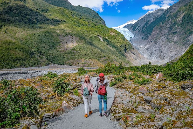 Randonnée vers le glacier Franz Josef - Nouvelle Zélande