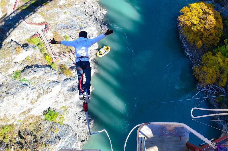 Saut à l'élastique - Queenstown - Nouvelle-Zélande