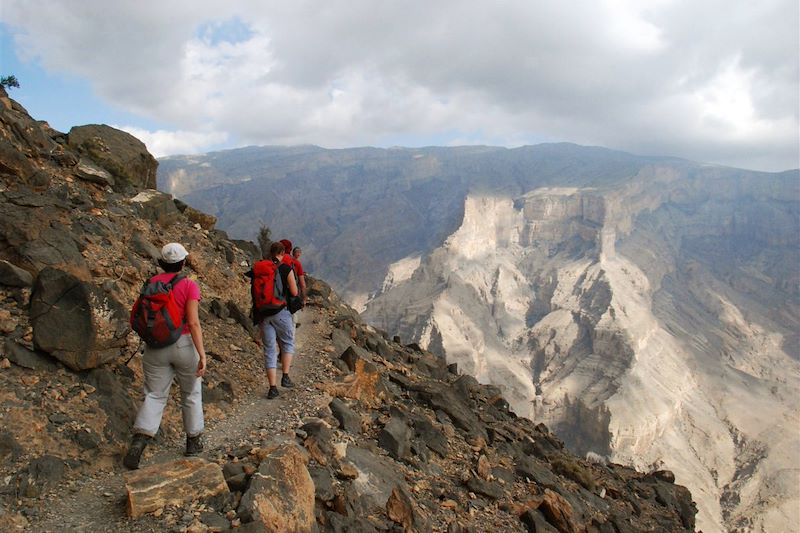 Randonnée au coeur du Djebel Shams - Oman