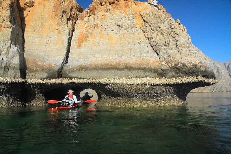 Kayak au Musandam - Oman