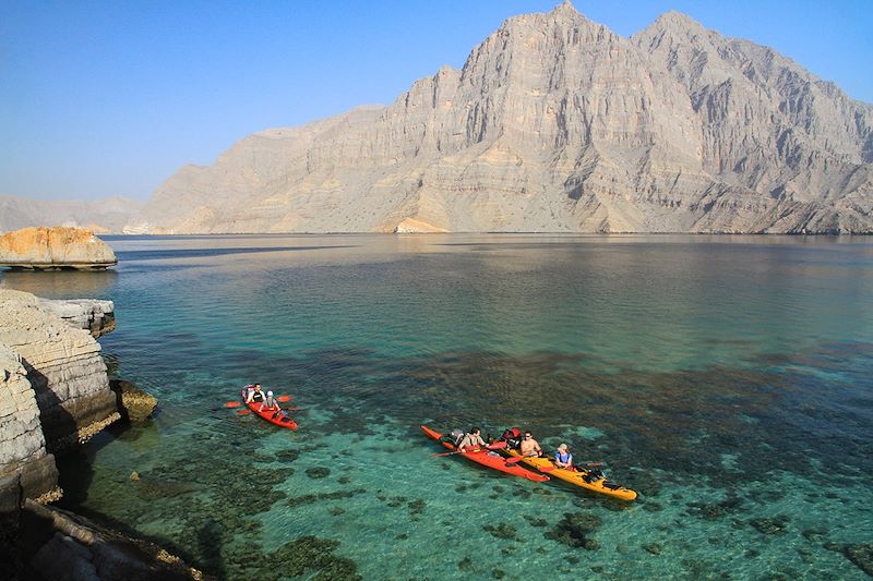 Kayak au Musandam - Oman