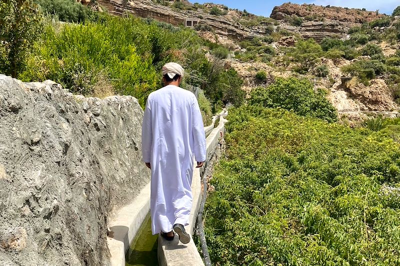 Falaj dans le Djebel Akhdar - Monts Hajar - Oman