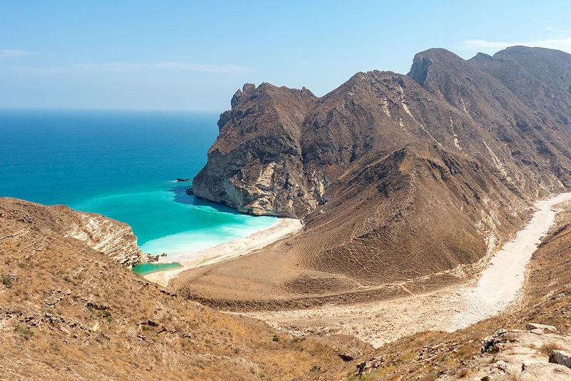 Vue près d'Al Mughsayl - Oman