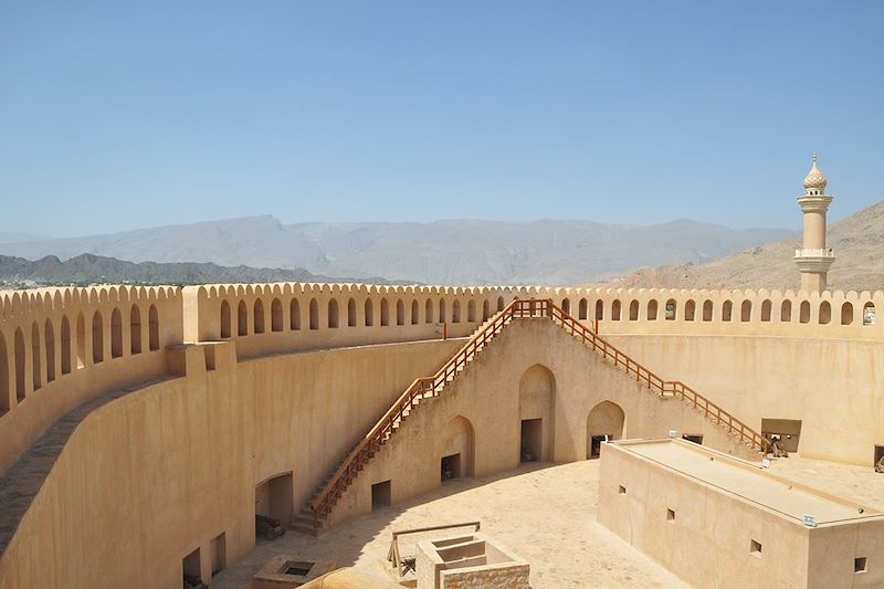 Sur les remparts du fort - Nizwa - Ad-Dakhiliyah - Oman