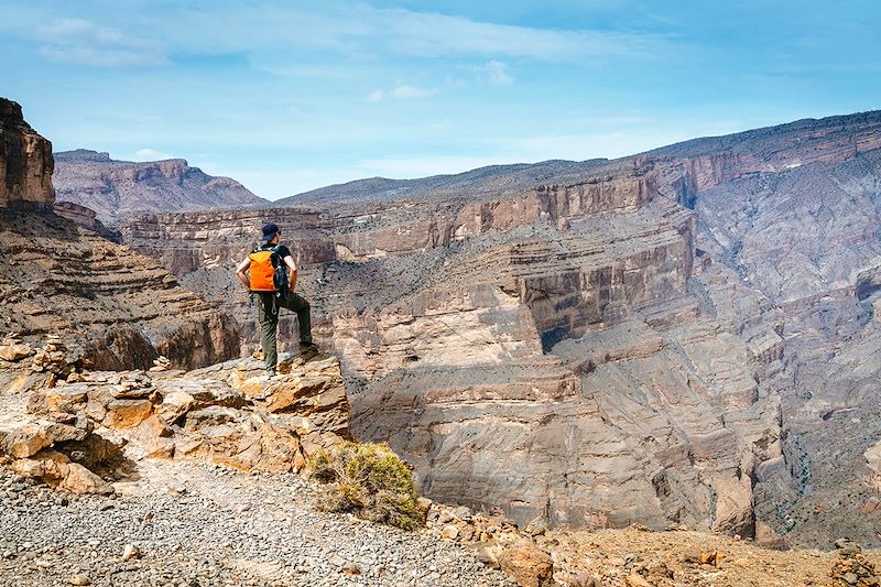 Randonneur - Jebel Shams - Oman