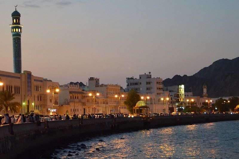 La corniche de Mascate - Oman